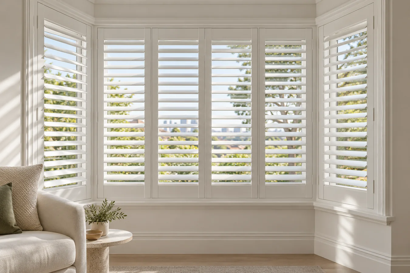 Plantation shutters interior design inspiration